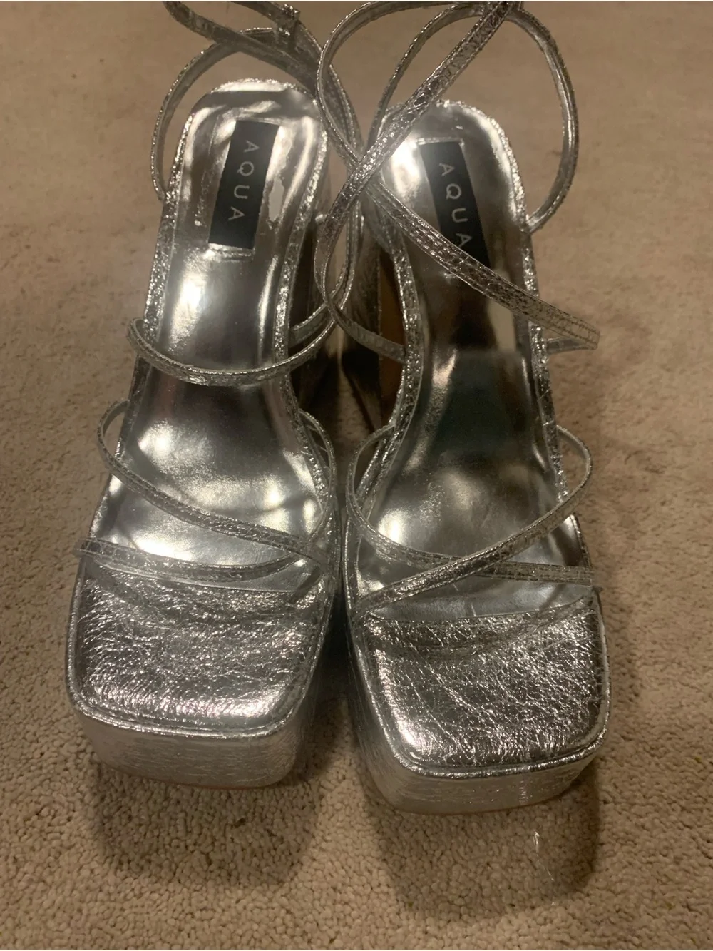 Aqua shine silver